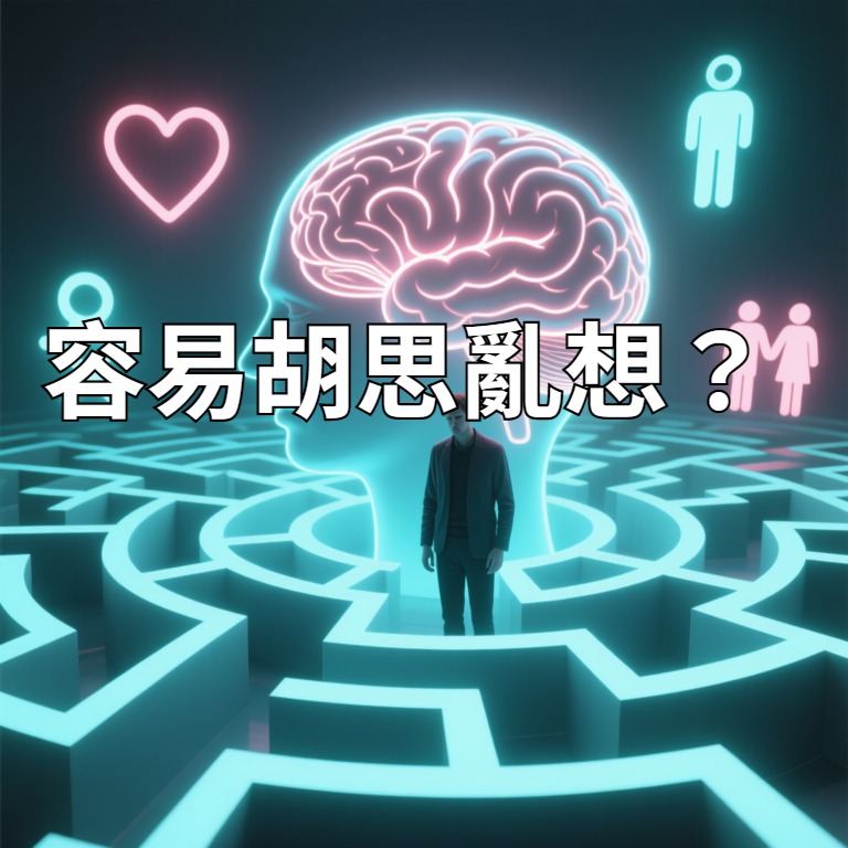 容易胡思亂想？