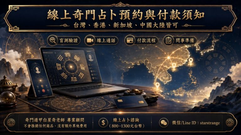 qimen booking payment guide