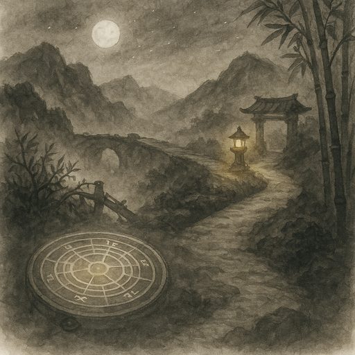 qimen two paths moon gate 512